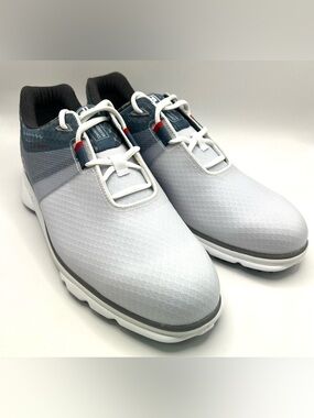 FootJoy- Pro SL- Men's Performance Golf Shoes - White and Gray, Size:9-1/2M-NWT